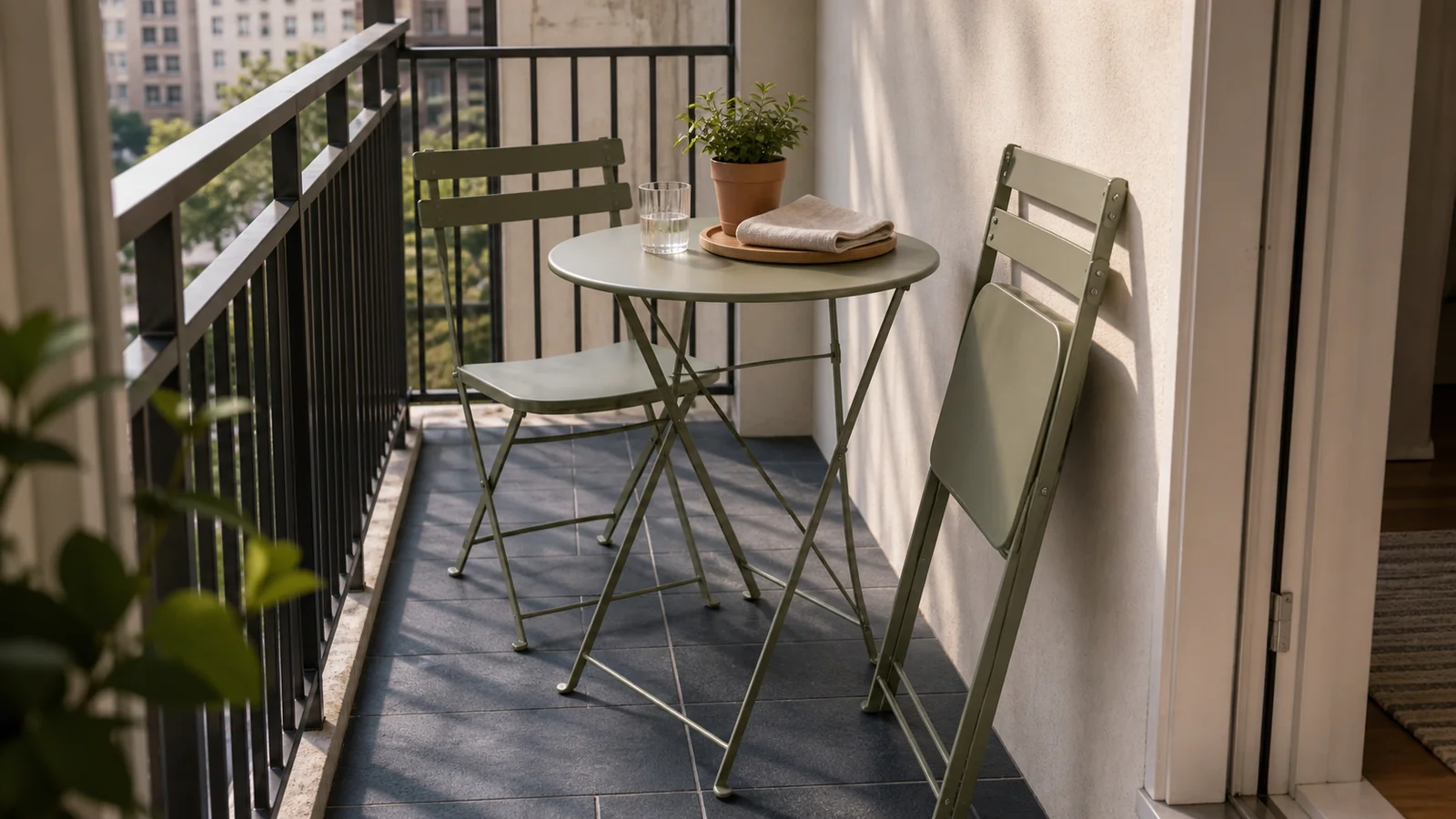 Aluminum Patio Furniture for Small Balconies