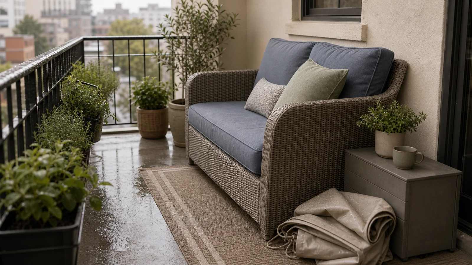 Wicker Outdoor Furniture: Small-Balcony Guide